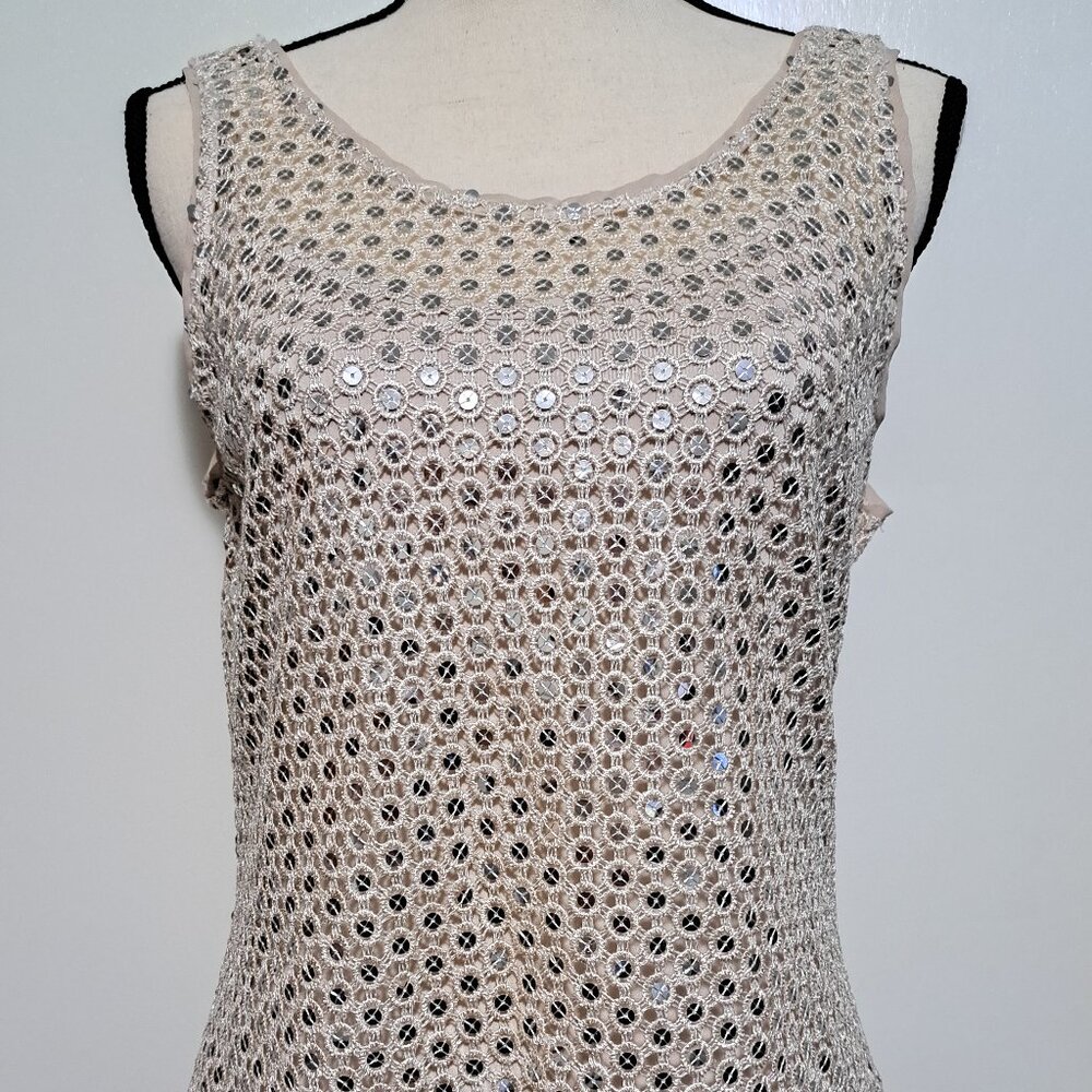White House Black Market Sequin Tank